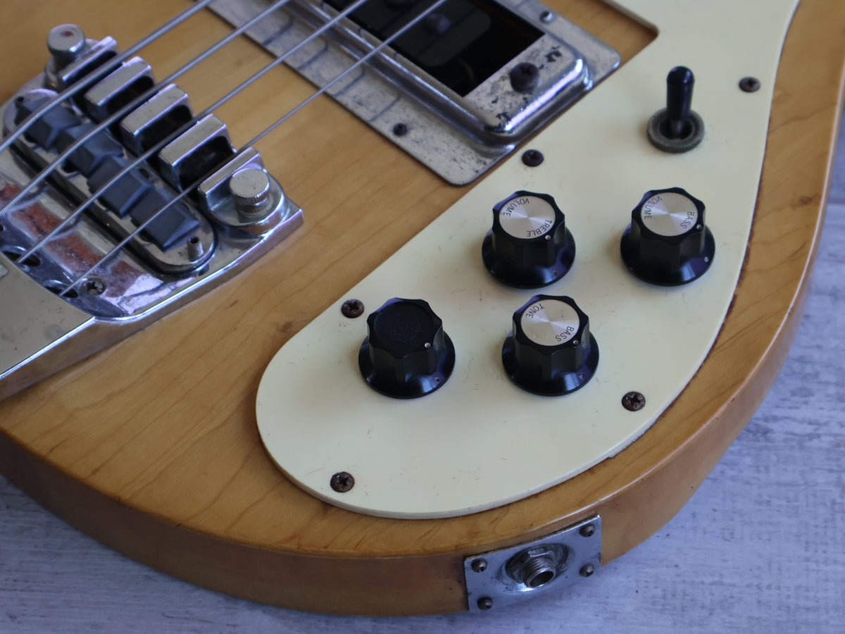 1977 Greco Japan PMB-800 Neckthrough 4001 Paul McCartney Bass (Natural)