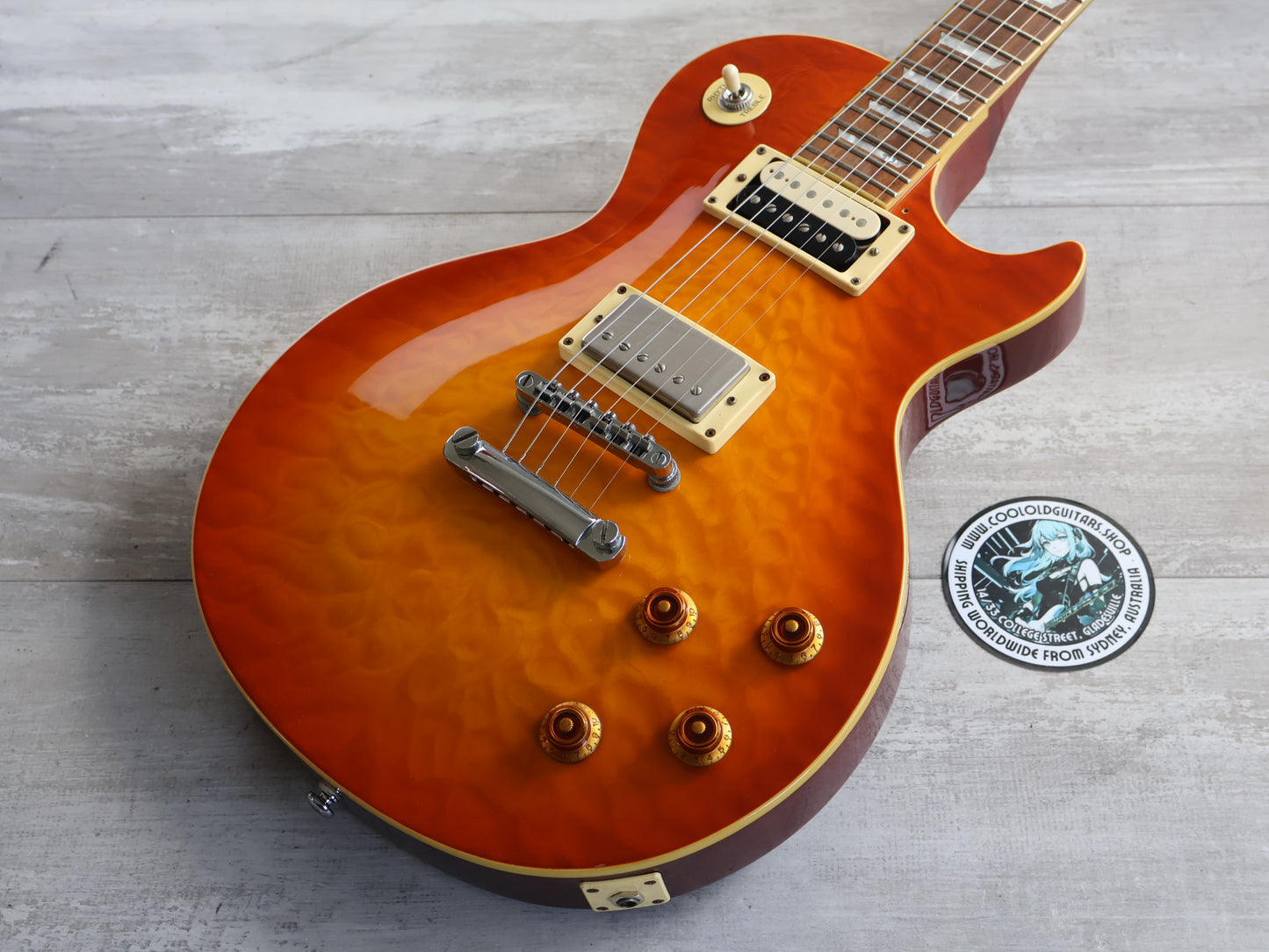 2008 Grassroots (by ESP) G-LP-50S/QM2 Les Paul Standard