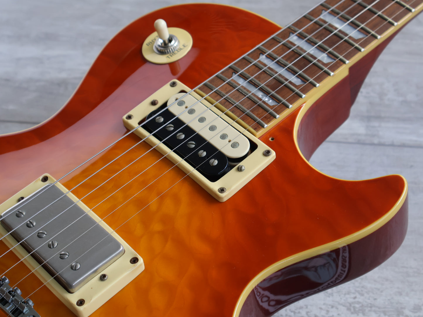 2008 Grassroots (by ESP) G-LP-50S/QM2 Les Paul Standard