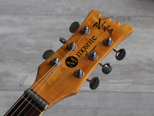 1970's Mosrite Japan Avenger w/Moseley Vibrato (Black)