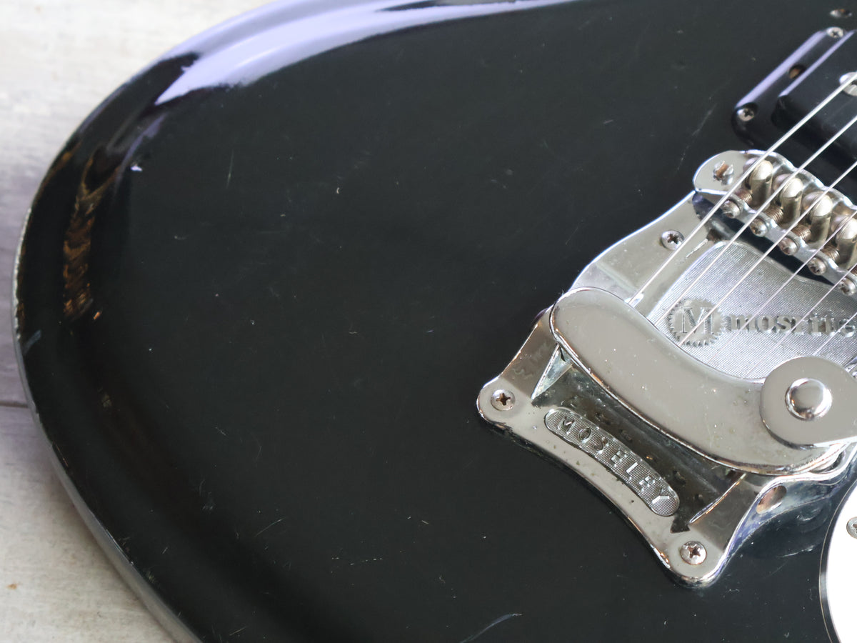 1970's Mosrite Japan Avenger w/Moseley Vibrato (Black)
