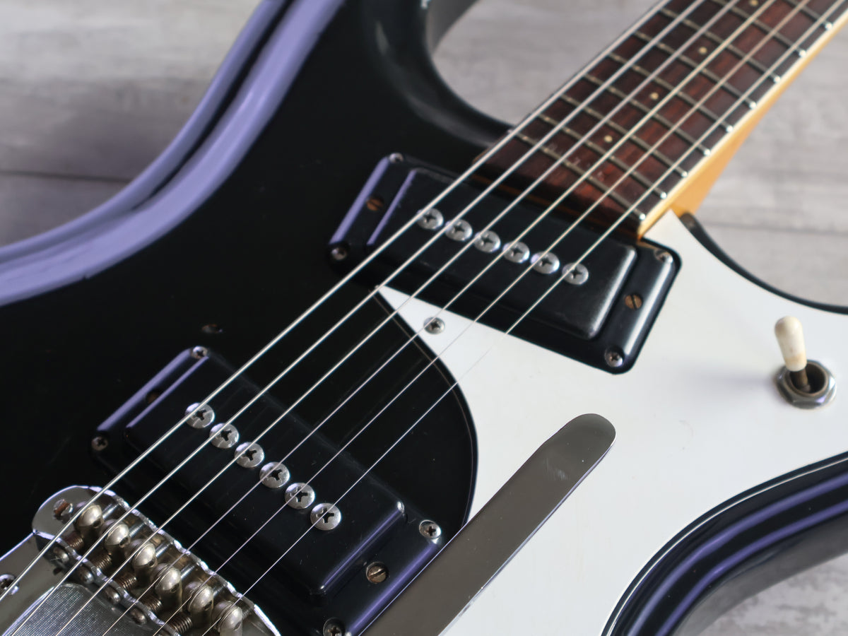 1970's Mosrite Japan Avenger w/Moseley Vibrato (Black)