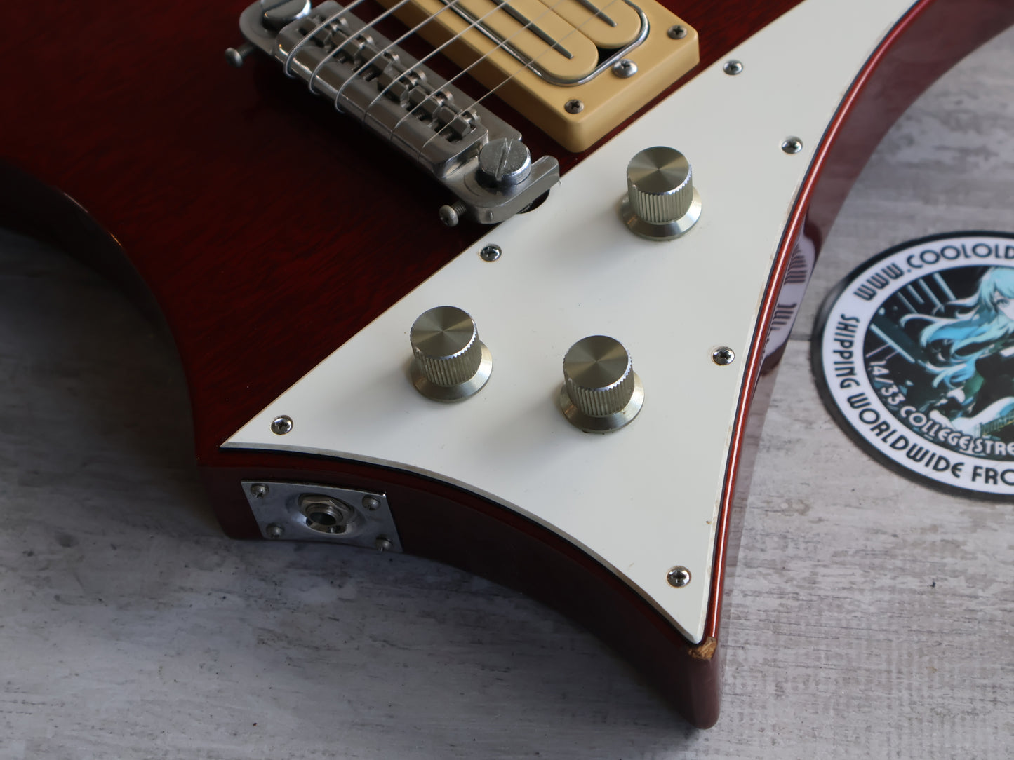 1980's Morris Global Series "Kite" HS Anderson Copy (Wine Red)