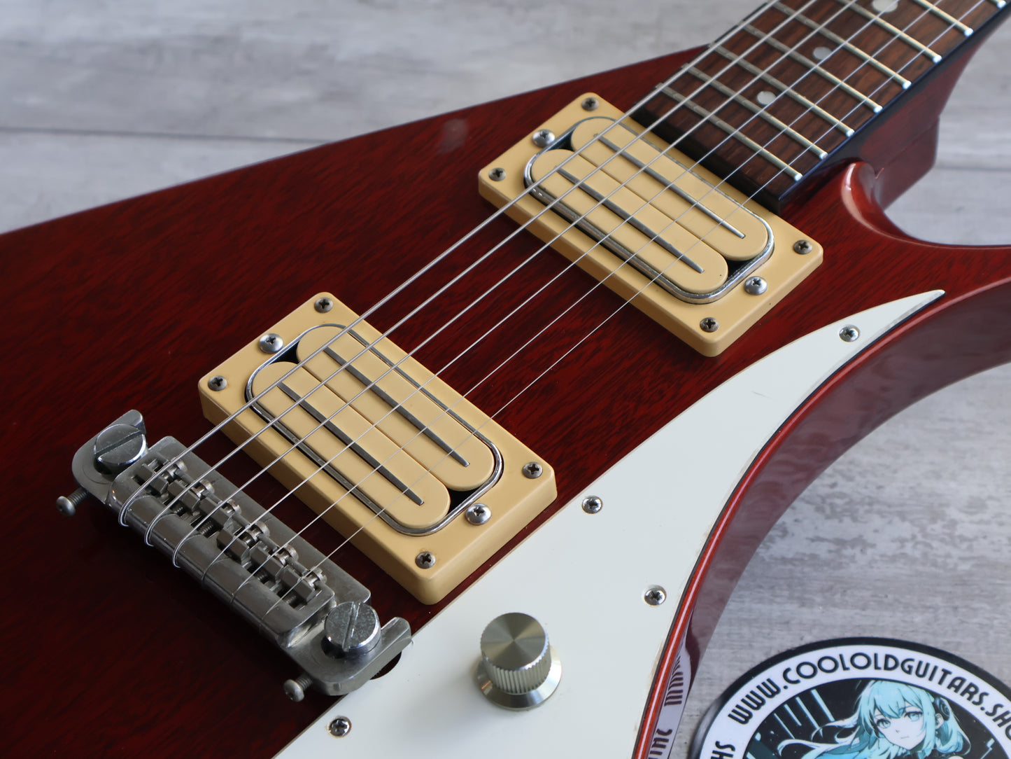 1980's Morris Global Series "Kite" HS Anderson Copy (Wine Red)