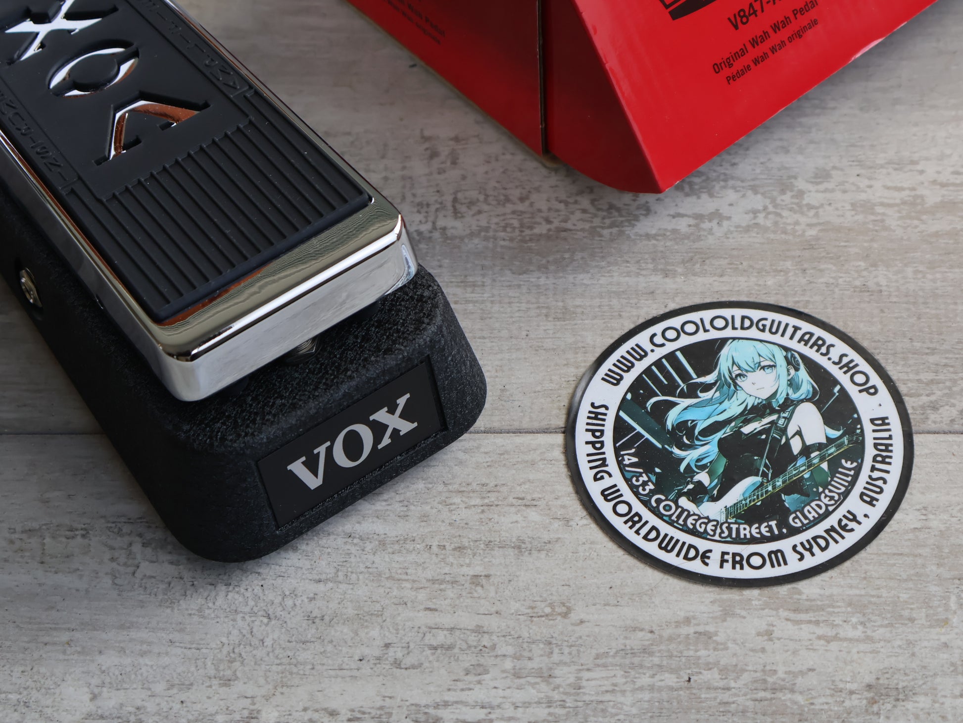 vox v847a wah-wah pedal Vox V847a Wah Pedal – Cool Old Guitars