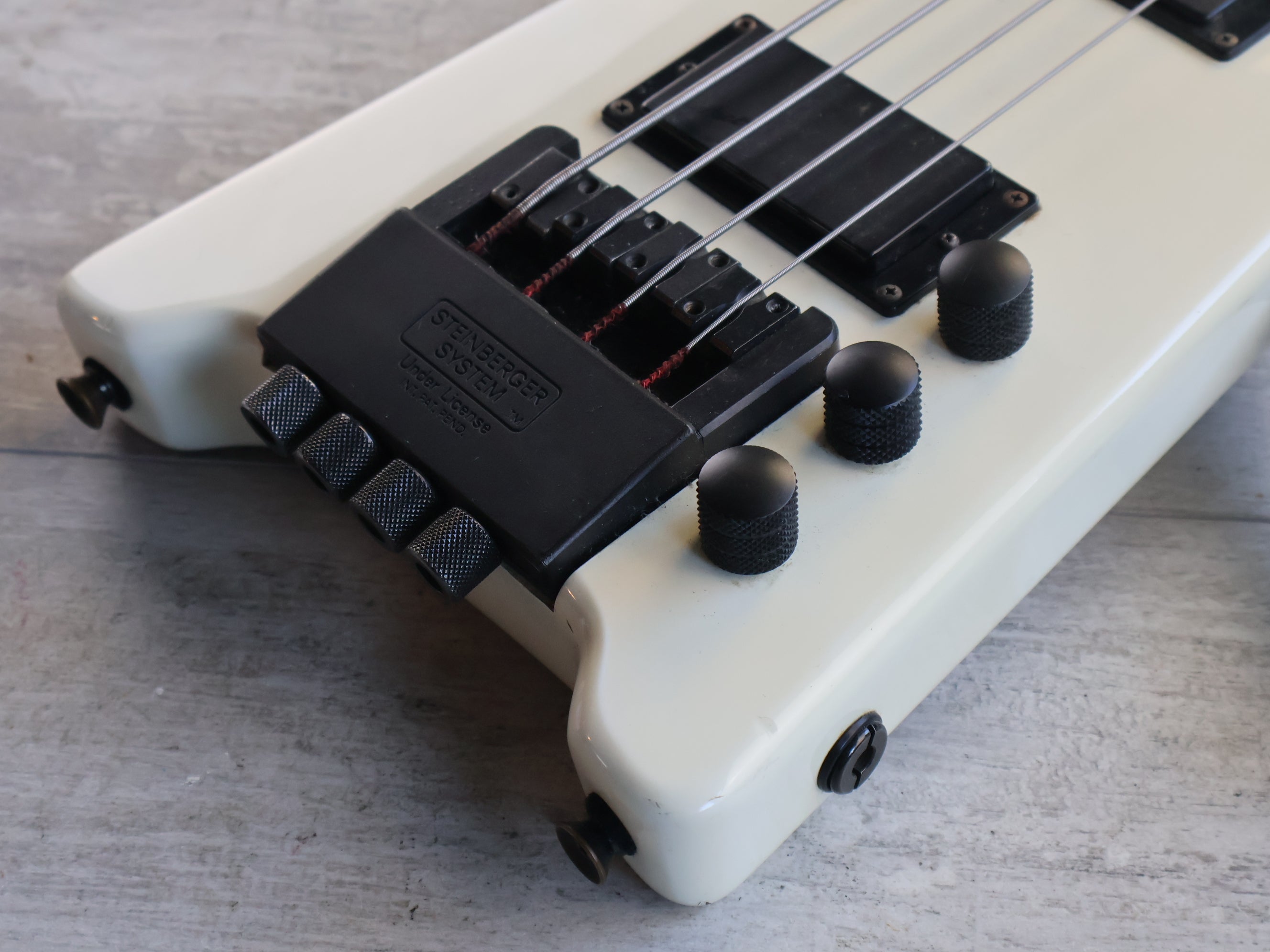 1980's Hohner B2 Headless Paddle Bass Guitar w/Steinberger System