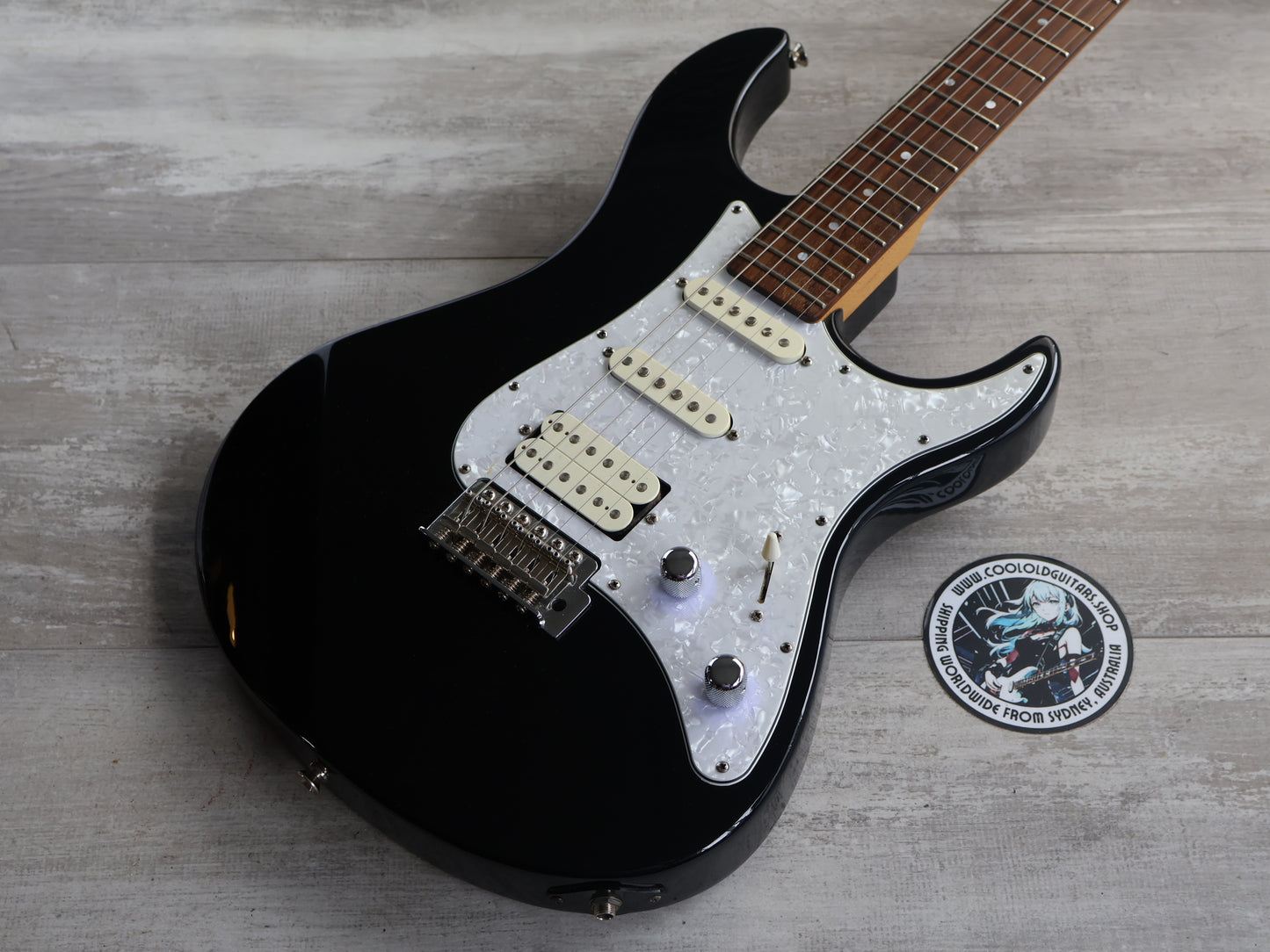 Yamaha Pacifica 012 PAC012BK Electric Guitar (Black)