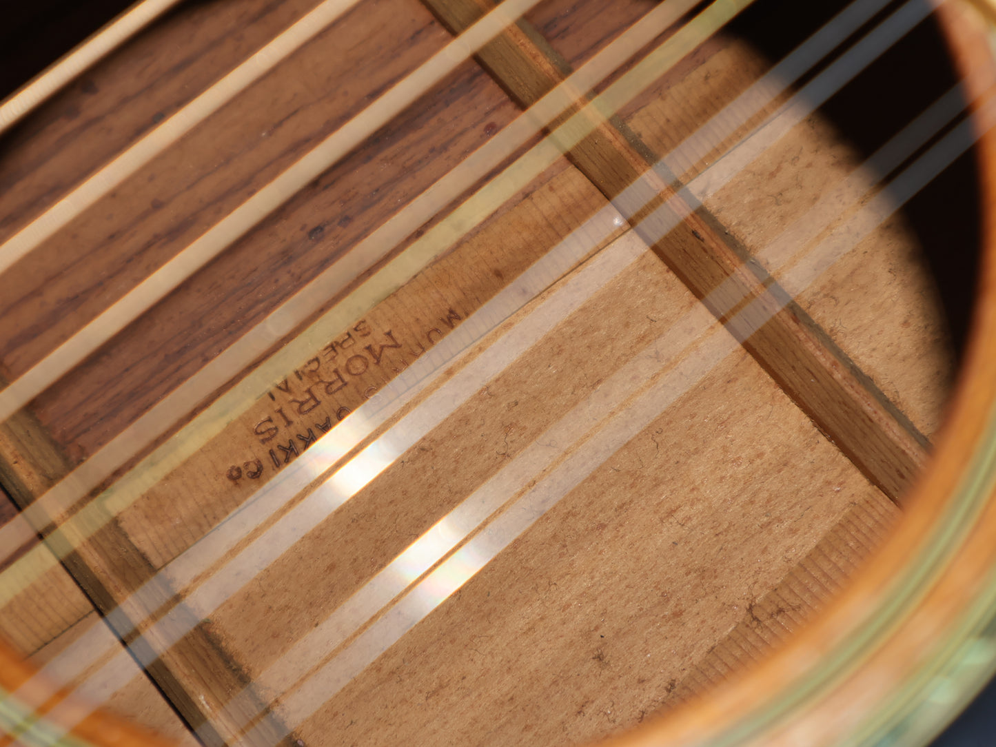 1981 Morris BW-50 Japanese Vintage 9-String Acoustic Dreadnought (Natural)