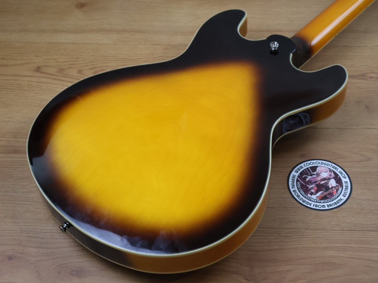 Aria Pro 2 TAB-CLS/FM BS Hollowbody Bass (Brown Sunburst)