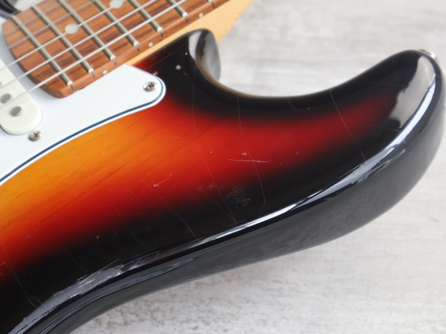 Eko Tribute Series LH Left Handed Stratocaster (Sunburst)
