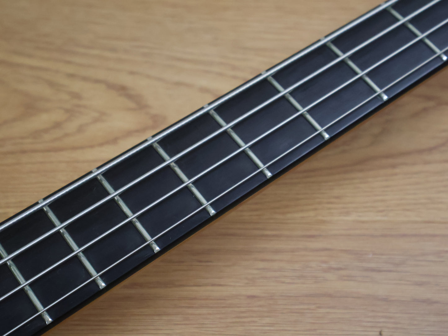1970's ESP Japan Custom Order Doubleneck Fretless/Fretted Jazz Bass (Green Sunburst)