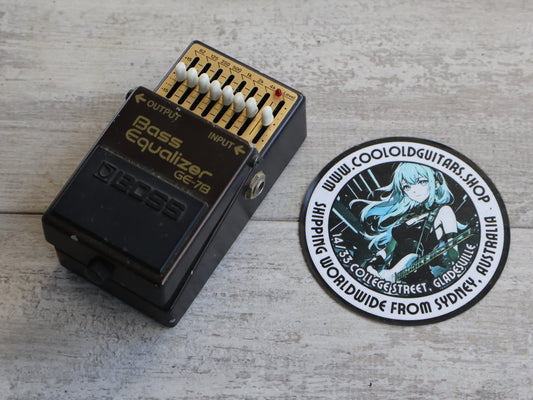 1987 Boss Japan GE-7B Bass Equalizer Graphic EQ