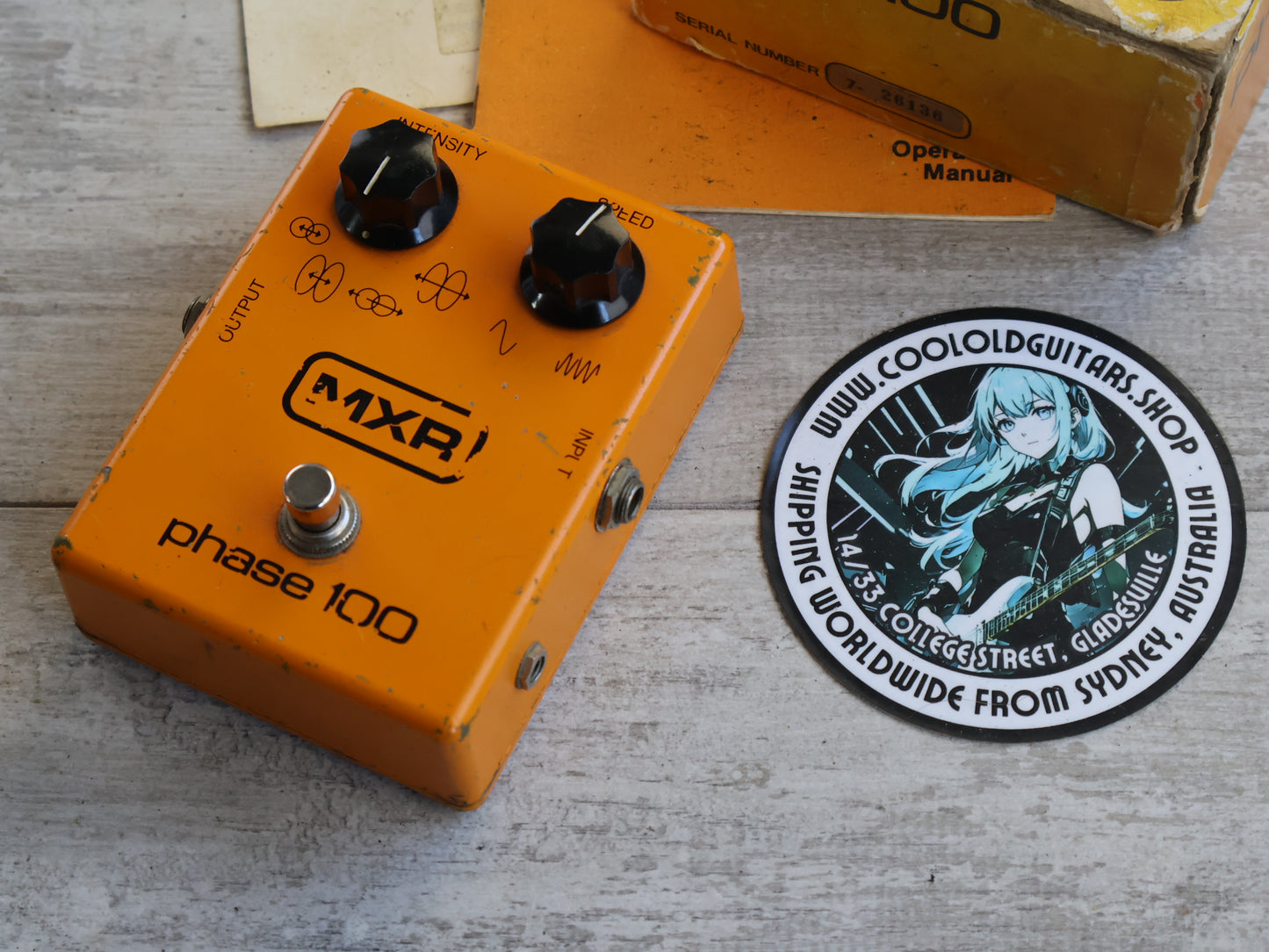 1979 MXR Phase 100 Vintage Phaser