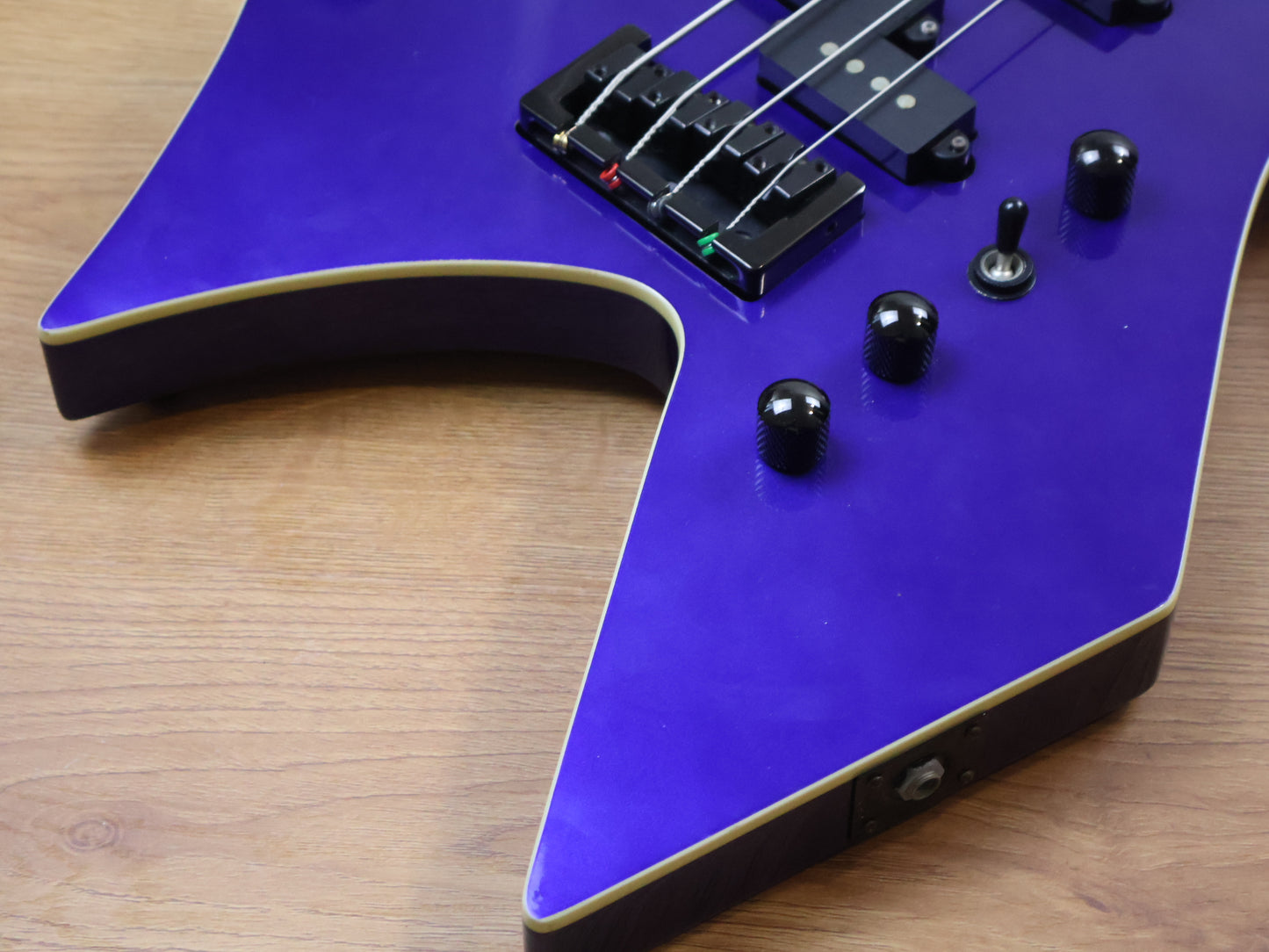 2000's BC Rich Warlock Bass (Blue)
