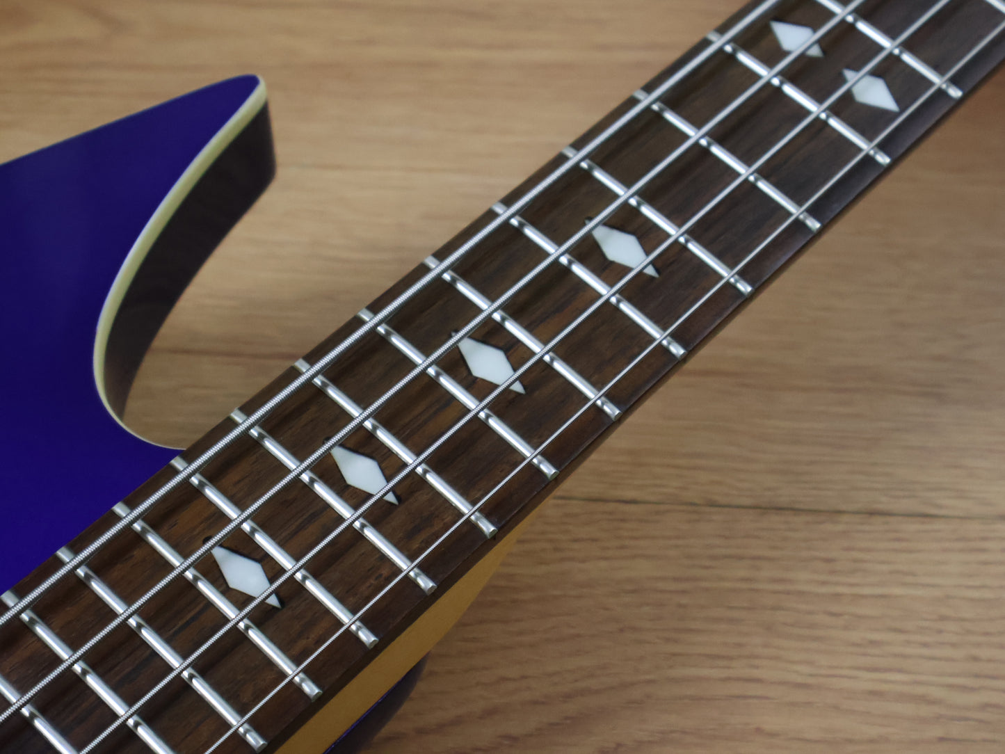 2000's BC Rich Warlock Bass (Blue)