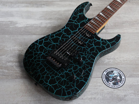 1989 Charvel Jackson Japan DK-090-SSH Dinky (Blue Crackle)
