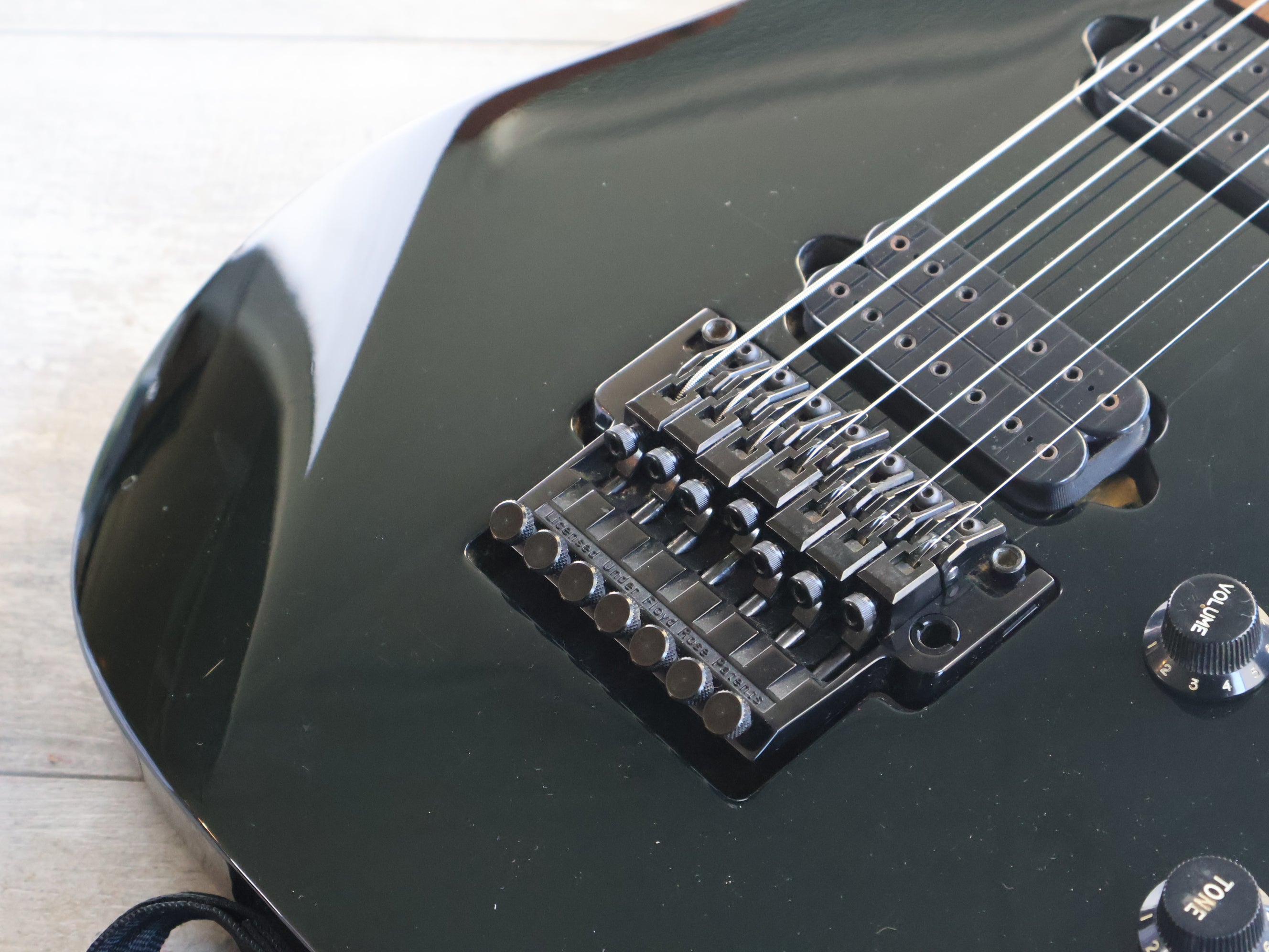 1998 Ibanez Japan RG7620 7-String HH Superstrat (Black) – Cool Old