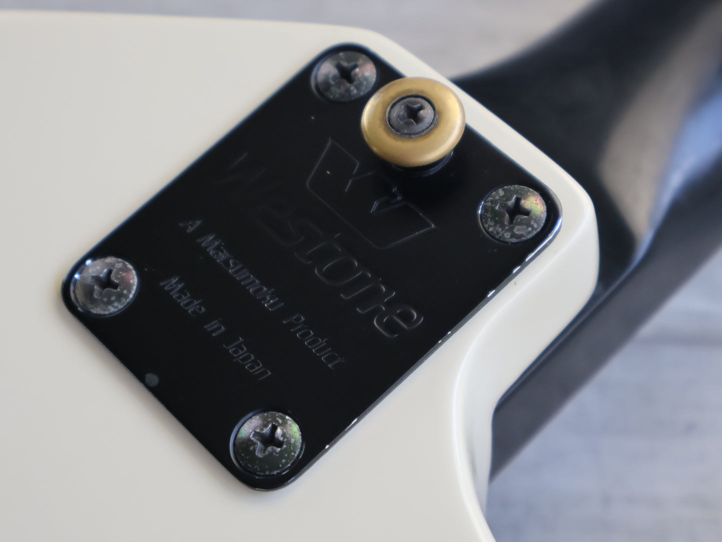 1984 Westone Raider I LH Left Handed Explorer (Black/White)