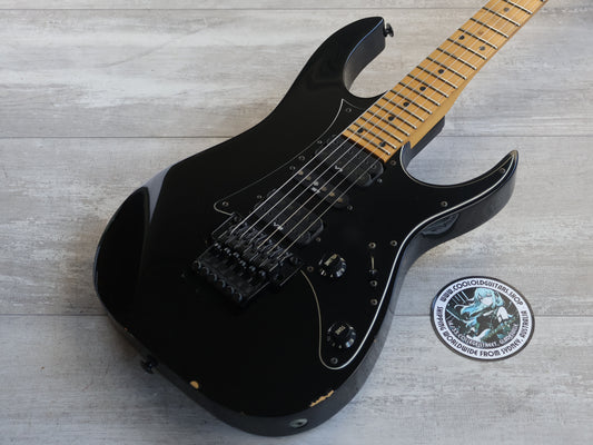 1992 Ibanez Japan RG-550 HSH Superstrat (Black)