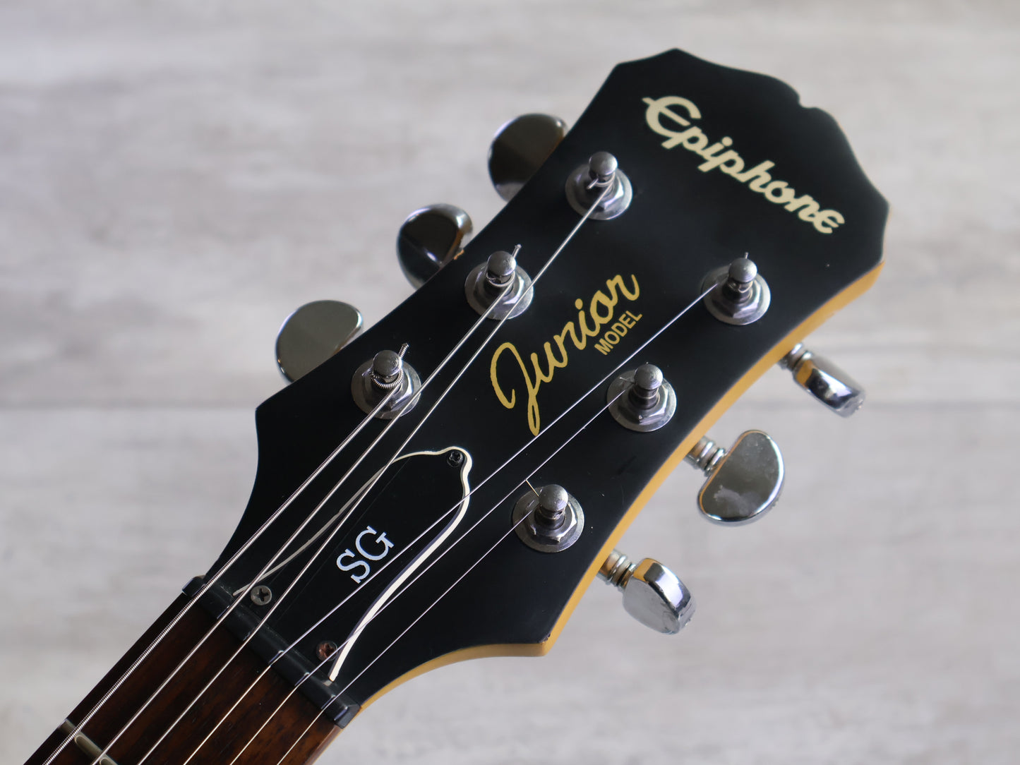 2011 Epiphone Limited Edition Custom Shop SG Junior (TV Yellow)