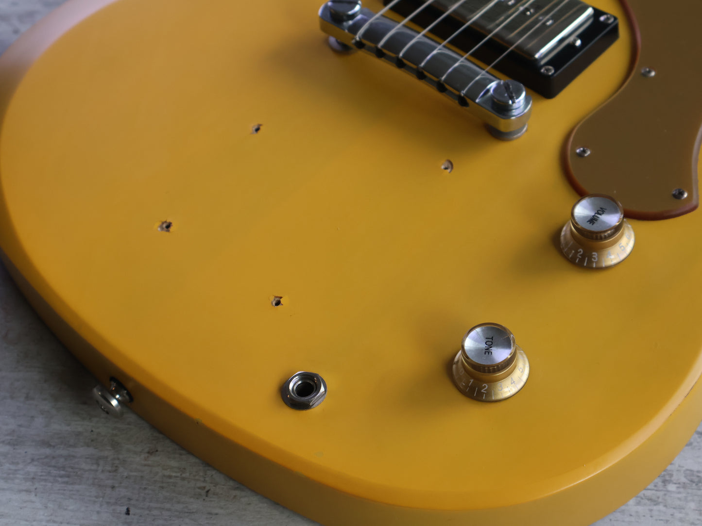 2011 Epiphone Limited Edition Custom Shop SG Junior (TV Yellow)