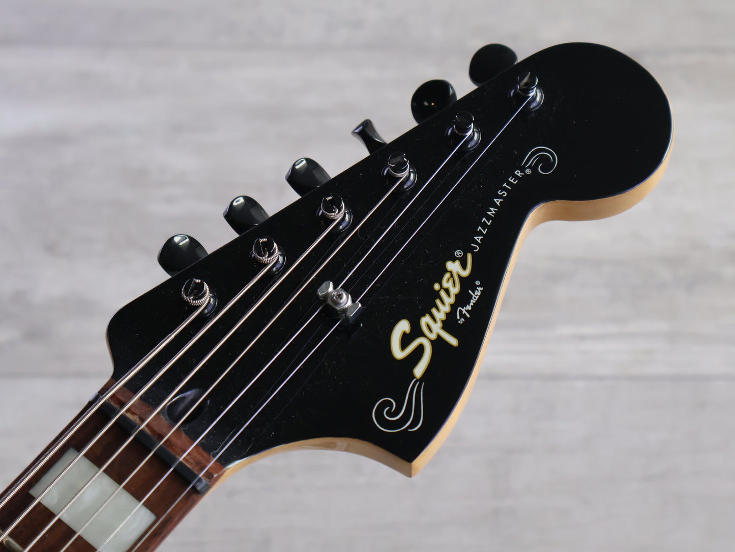 2016 Squier Vintage Modified Baritone Jazzmaster (Black)