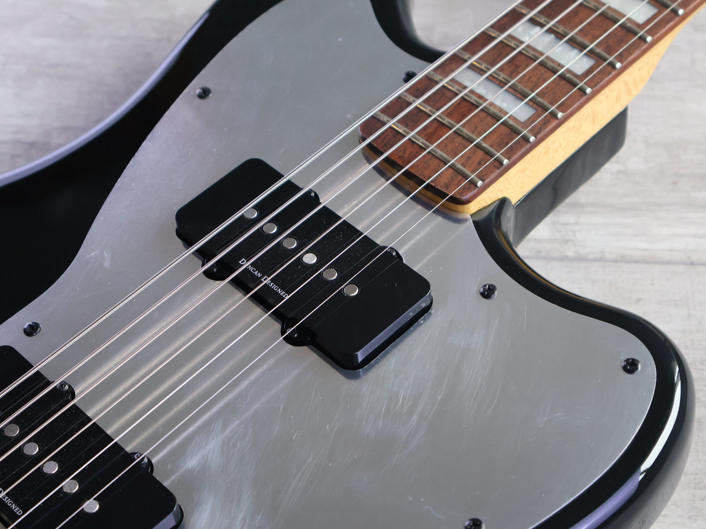 2016 Squier Vintage Modified Baritone Jazzmaster (Black)