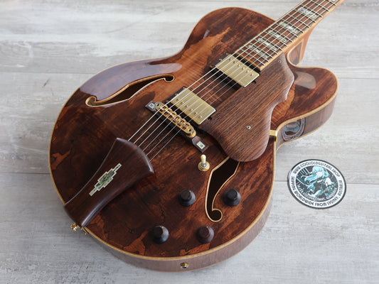 2006 Ibanez Limited Edition AF105SM Artcore Series Hollowbody (Antique Brown)