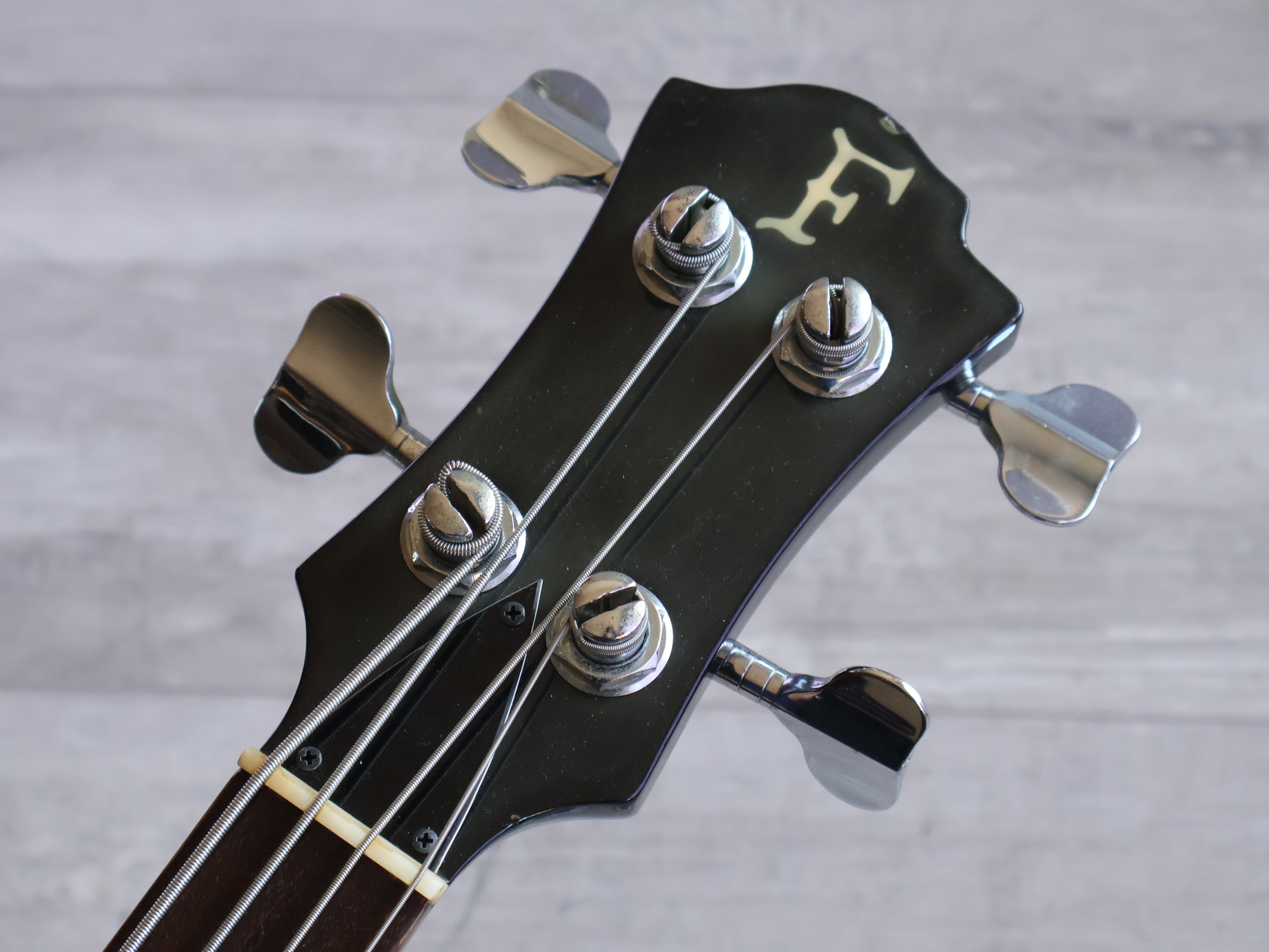メンテ済 FERNANDES Mocking Bird Bass MB-65 1990's Fernandes Japan MB-65 Mockingbird Bass (Black) – Cool Old