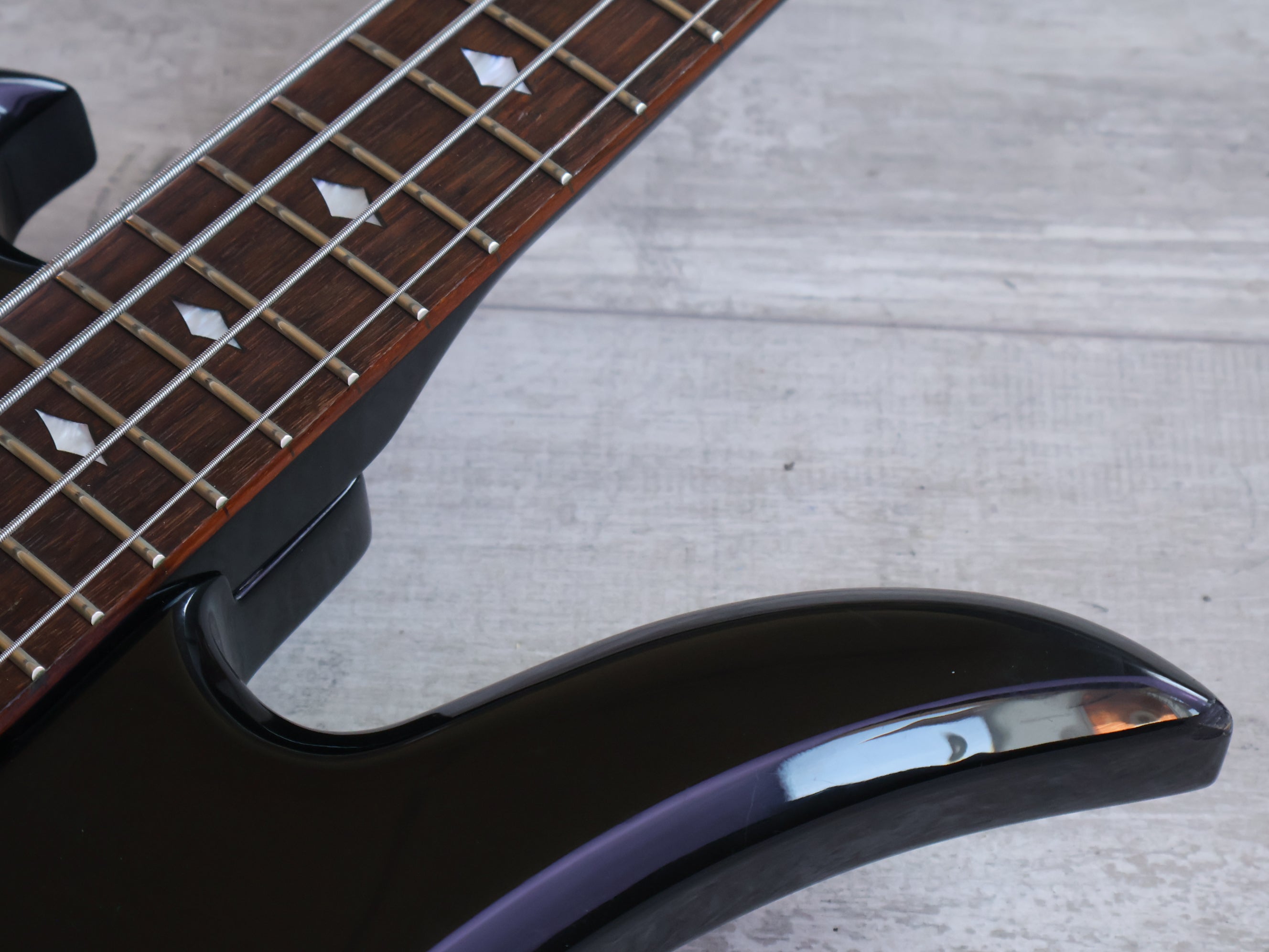 1990's Fernandes Japan MB-65 Mockingbird Bass (Black) – Cool Old