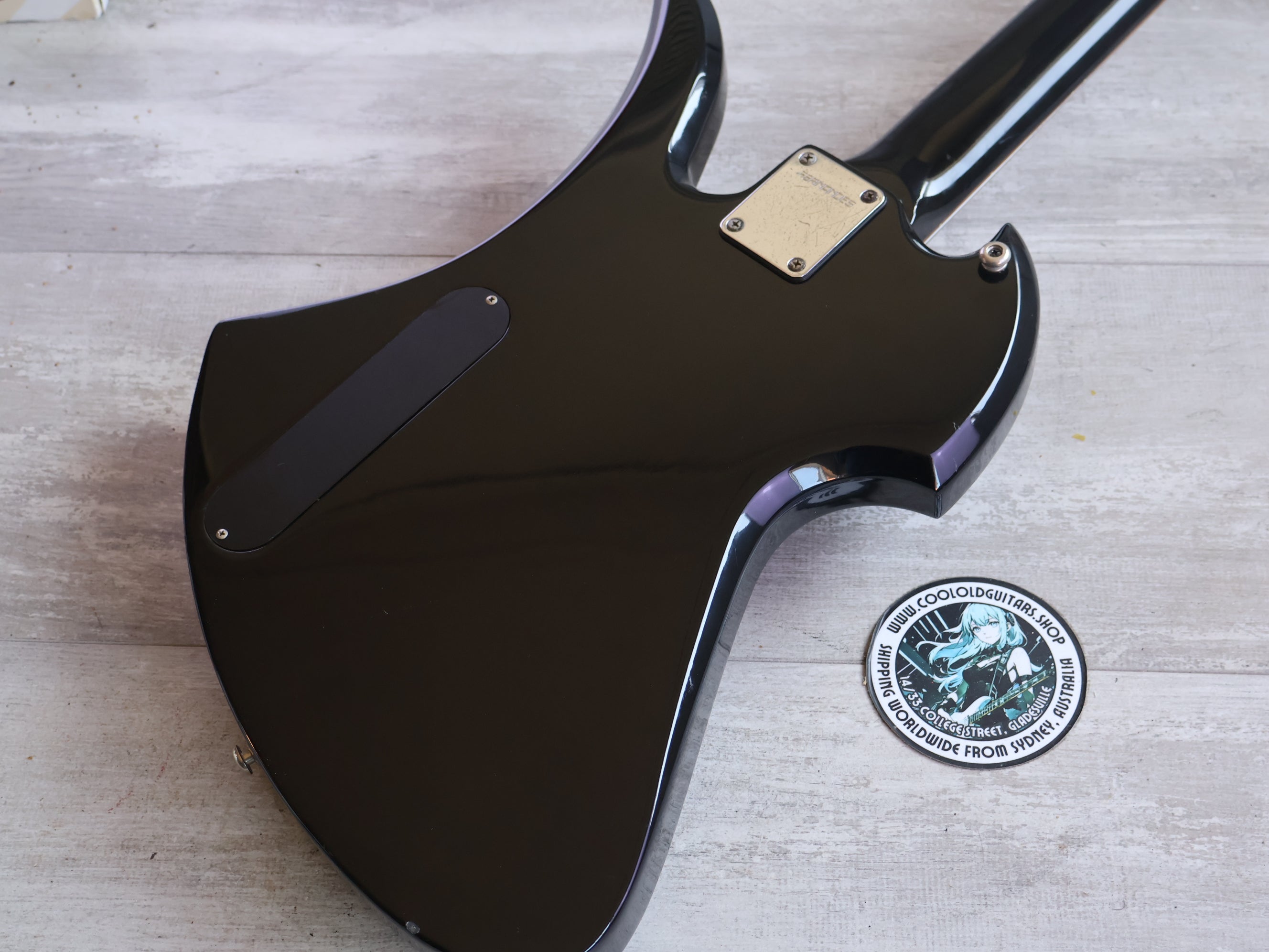 1990's Fernandes Japan MB-65 Mockingbird Bass (Black) – Cool Old