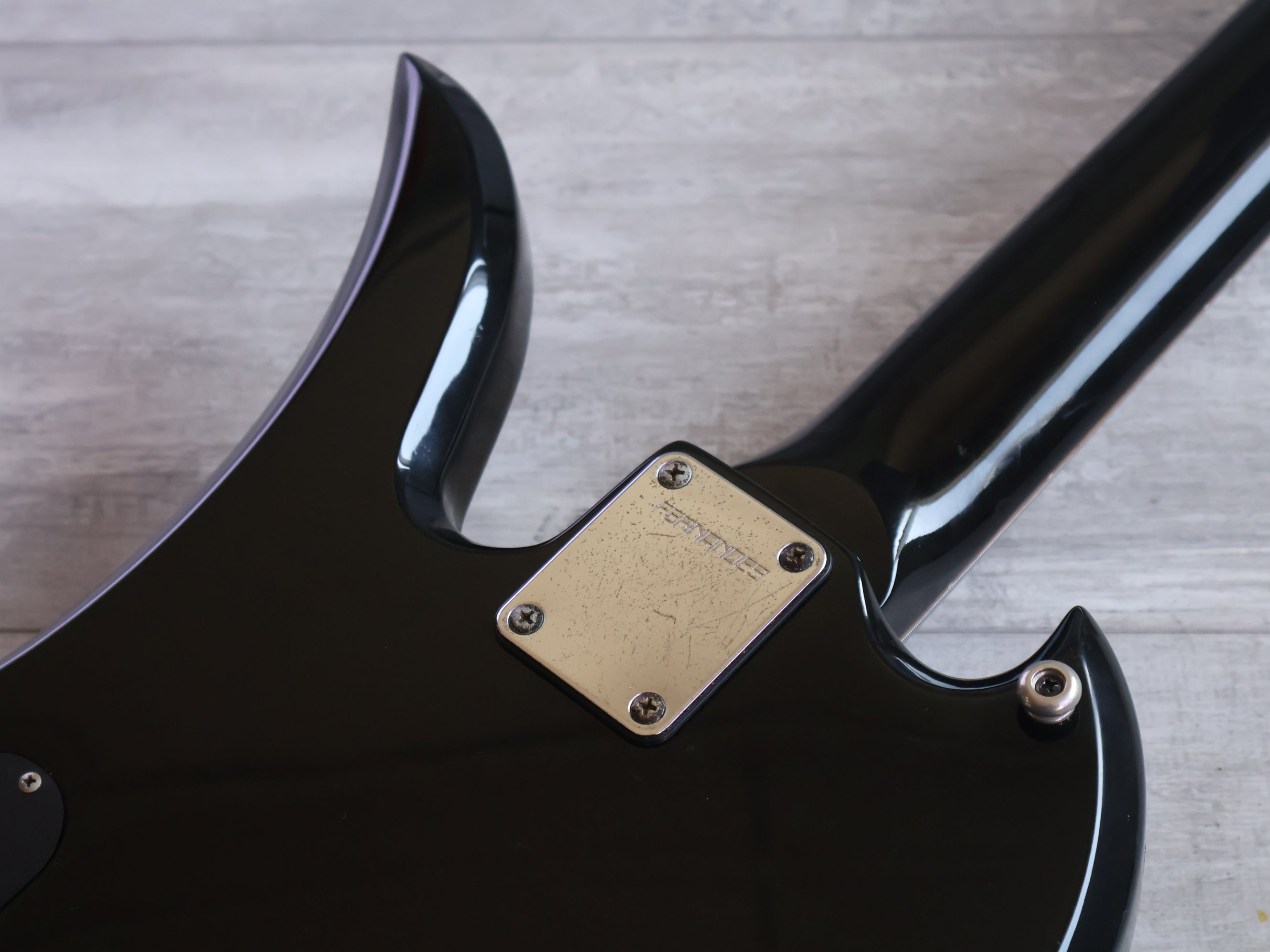 1990's Fernandes Japan MB-65 Mockingbird Bass (Black) – Cool Old