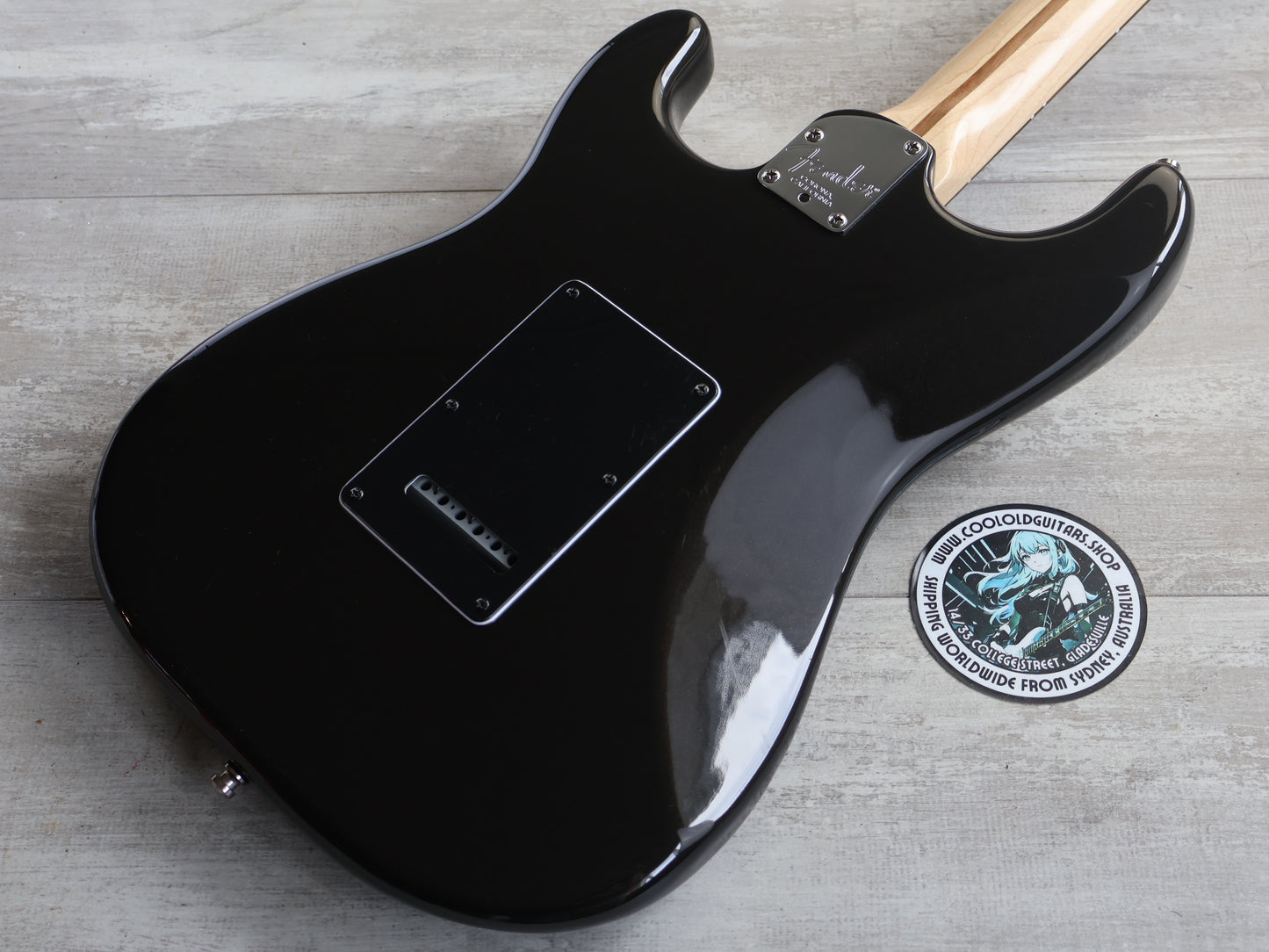 2008 Fender USA American Deluxe Stratocaster (Black)