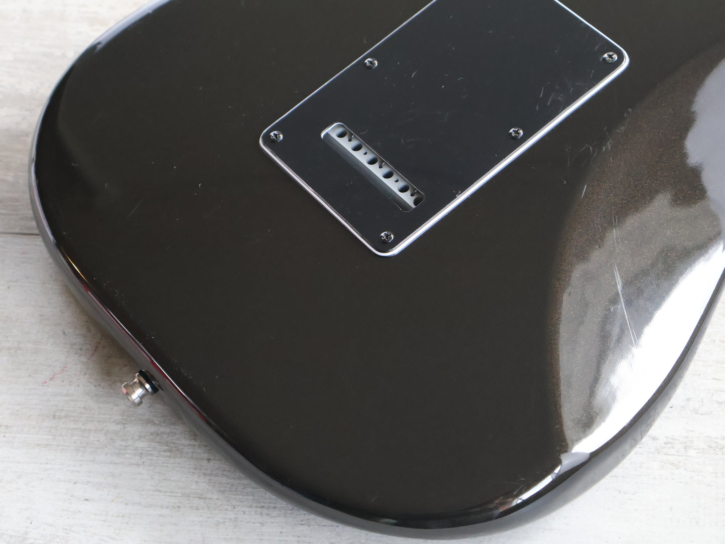 2008 Fender USA American Deluxe Stratocaster (Black)