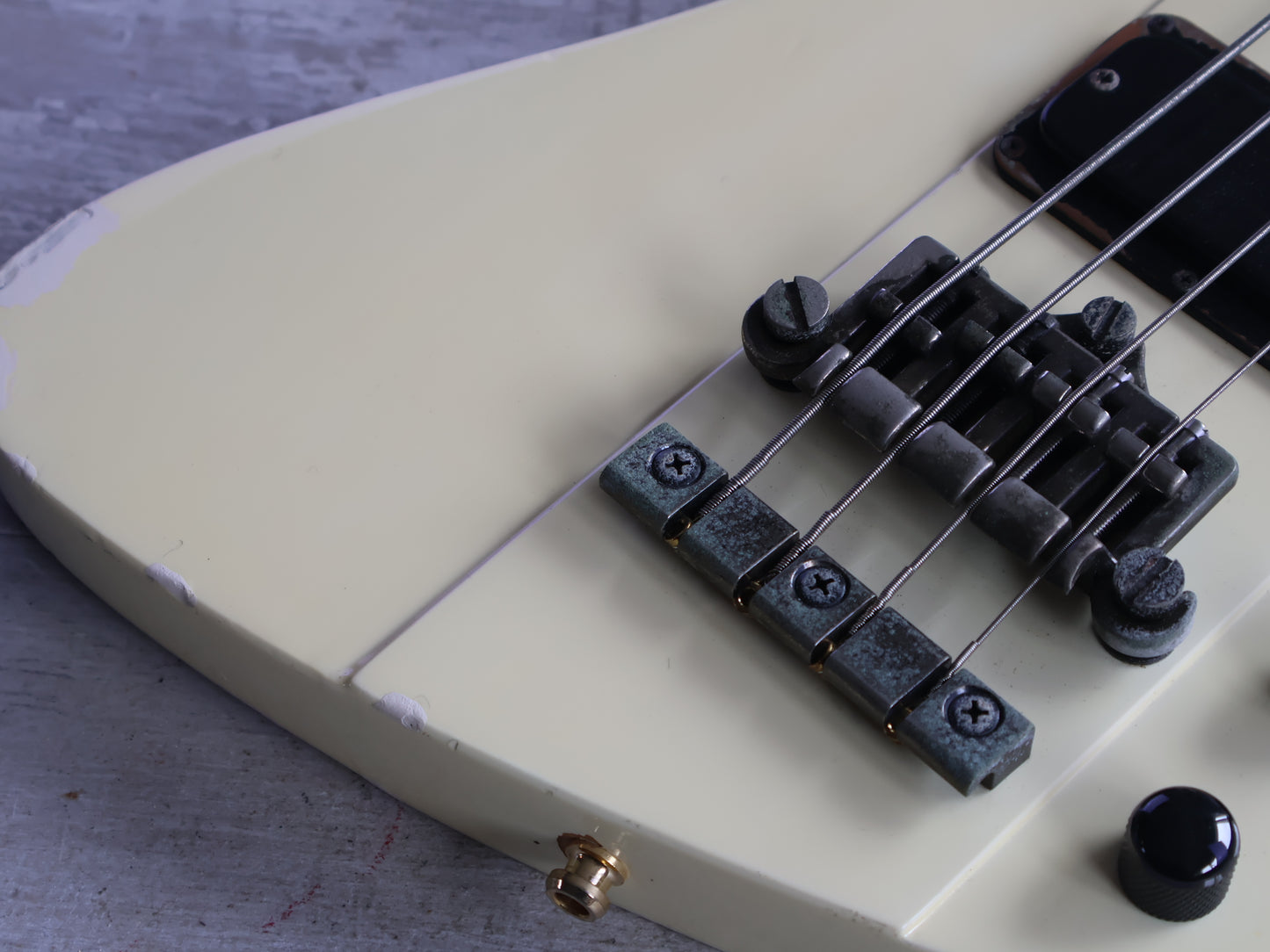 1989 Greco Japan TB-70 Thunderbird Bass (White)