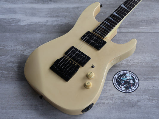 1985 Greco Japan JJ-F1 Superstrat w/Kahler Tremolo (White)