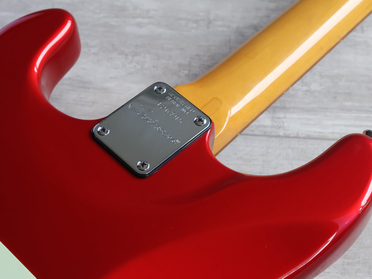 1990’s Levinson Blade Texas Standard Pro Stratocaster (Candy Apple Red)