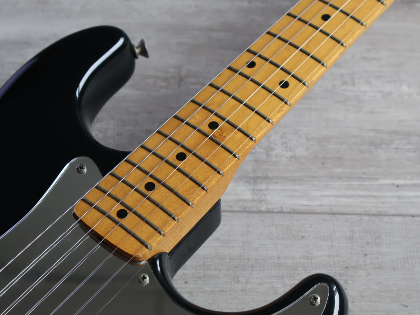 1984 Squier (by Fender Japan) "JV Series" SST-30 Vintage Stratocaster (Black)