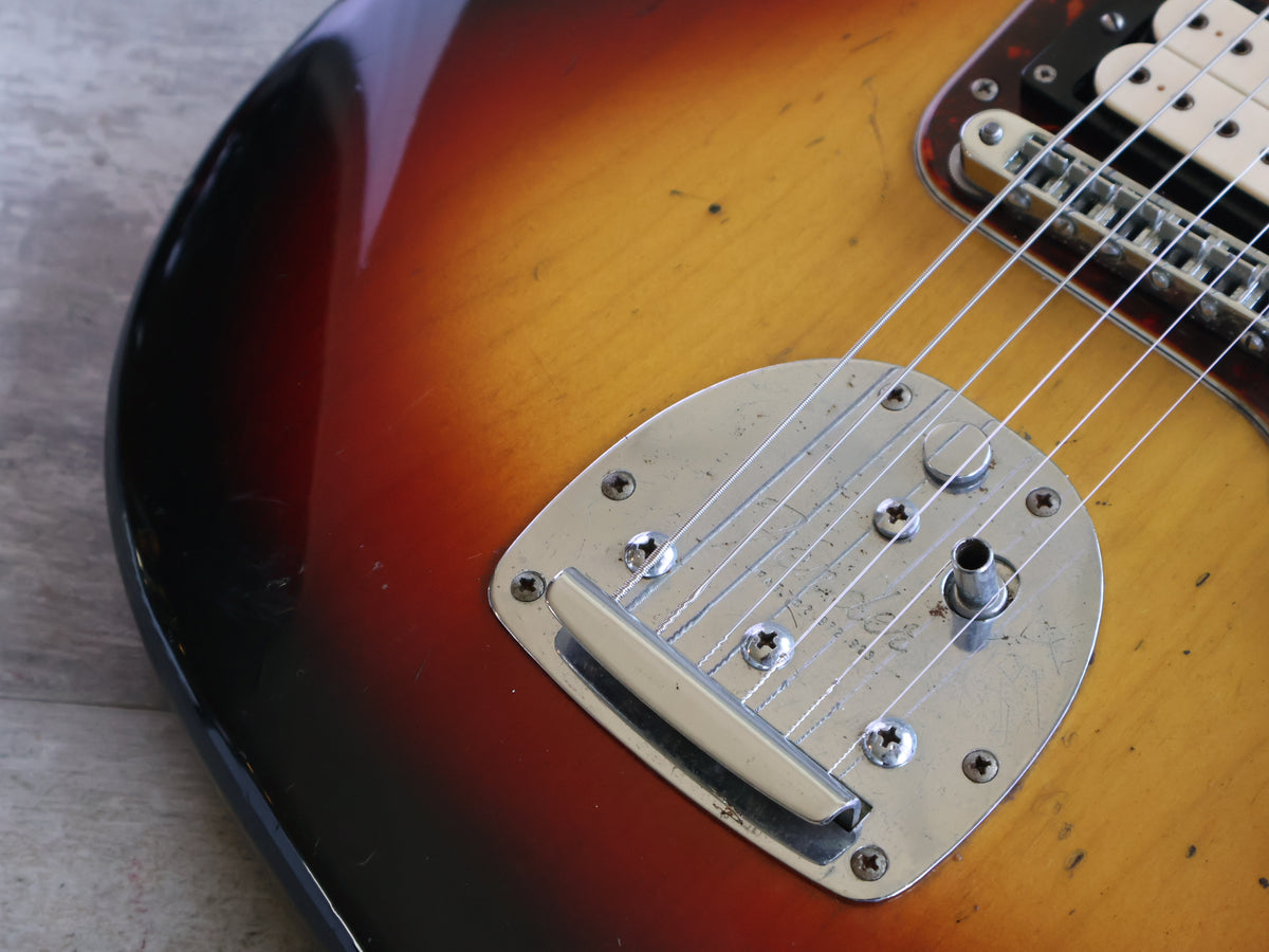2002 Fender Japan HJG-66KC Model IV Cobain Signature Jaguar (Sunburst)