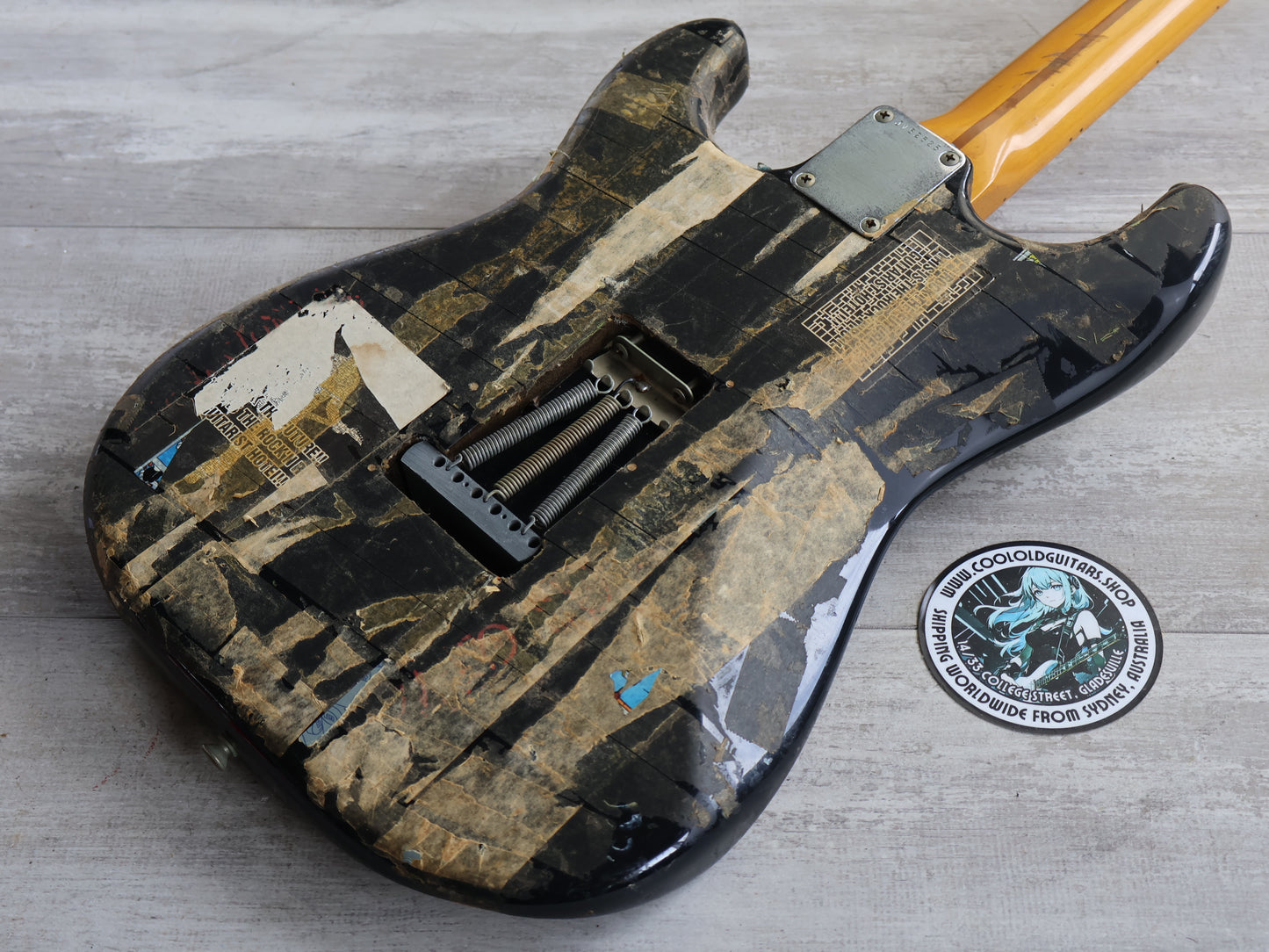 1984 Squier (by Fender Japan) "JV Series" SST-30 Vintage Stratocaster (Black)