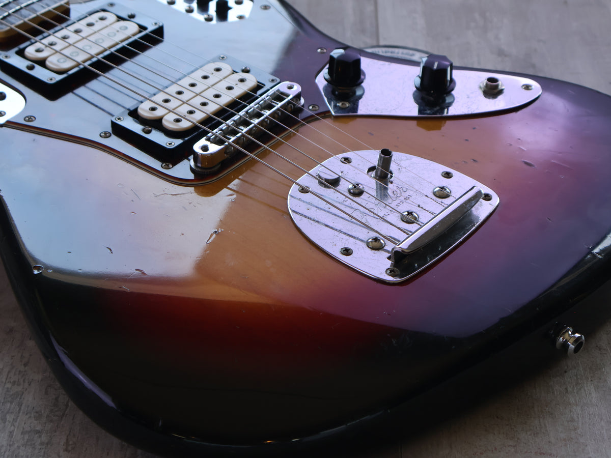 2002 Fender Japan HJG-66KC Model IV Cobain Signature Jaguar (Sunburst)