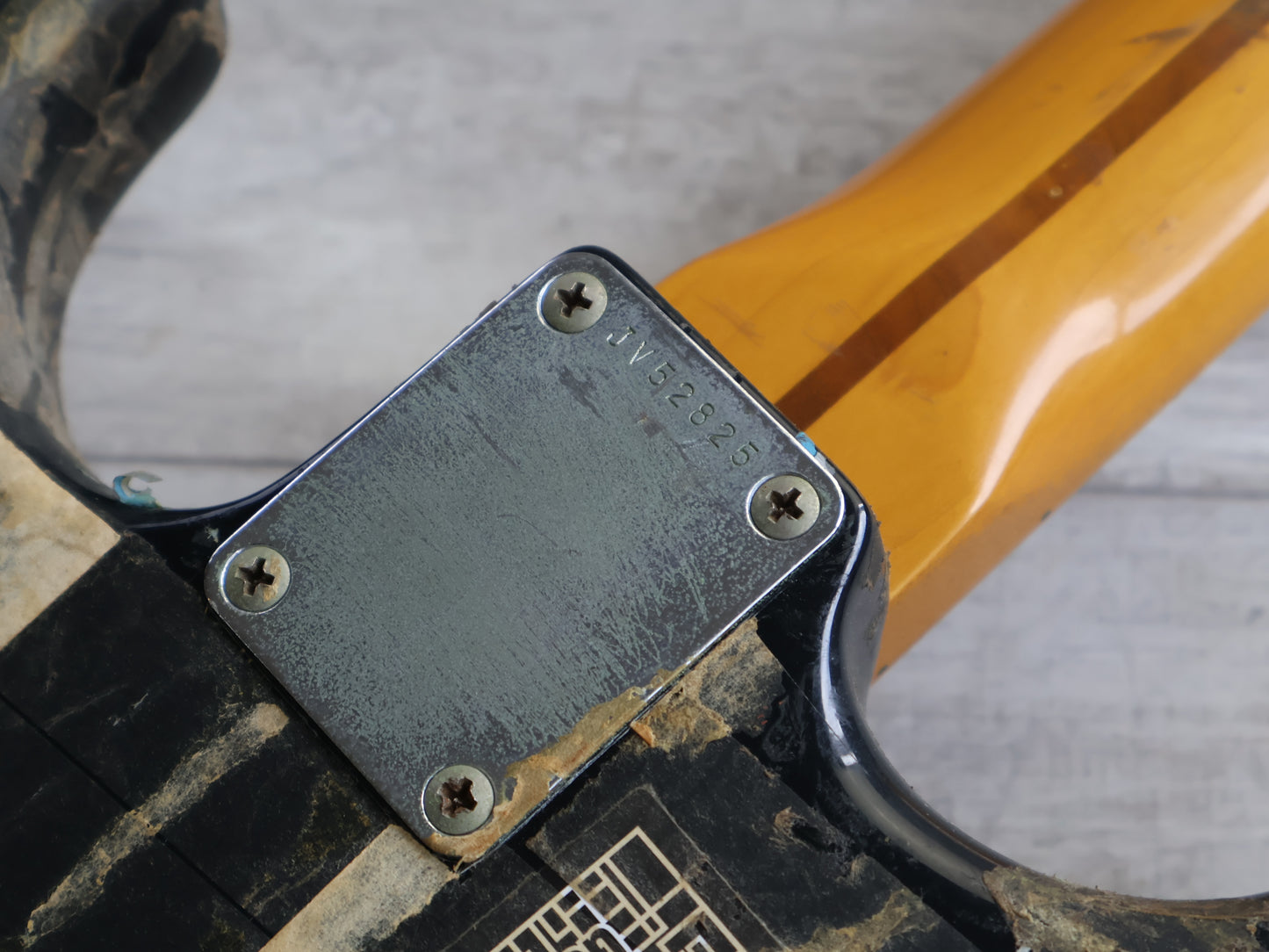 1984 Squier (by Fender Japan) "JV Series" SST-30 Vintage Stratocaster (Black)