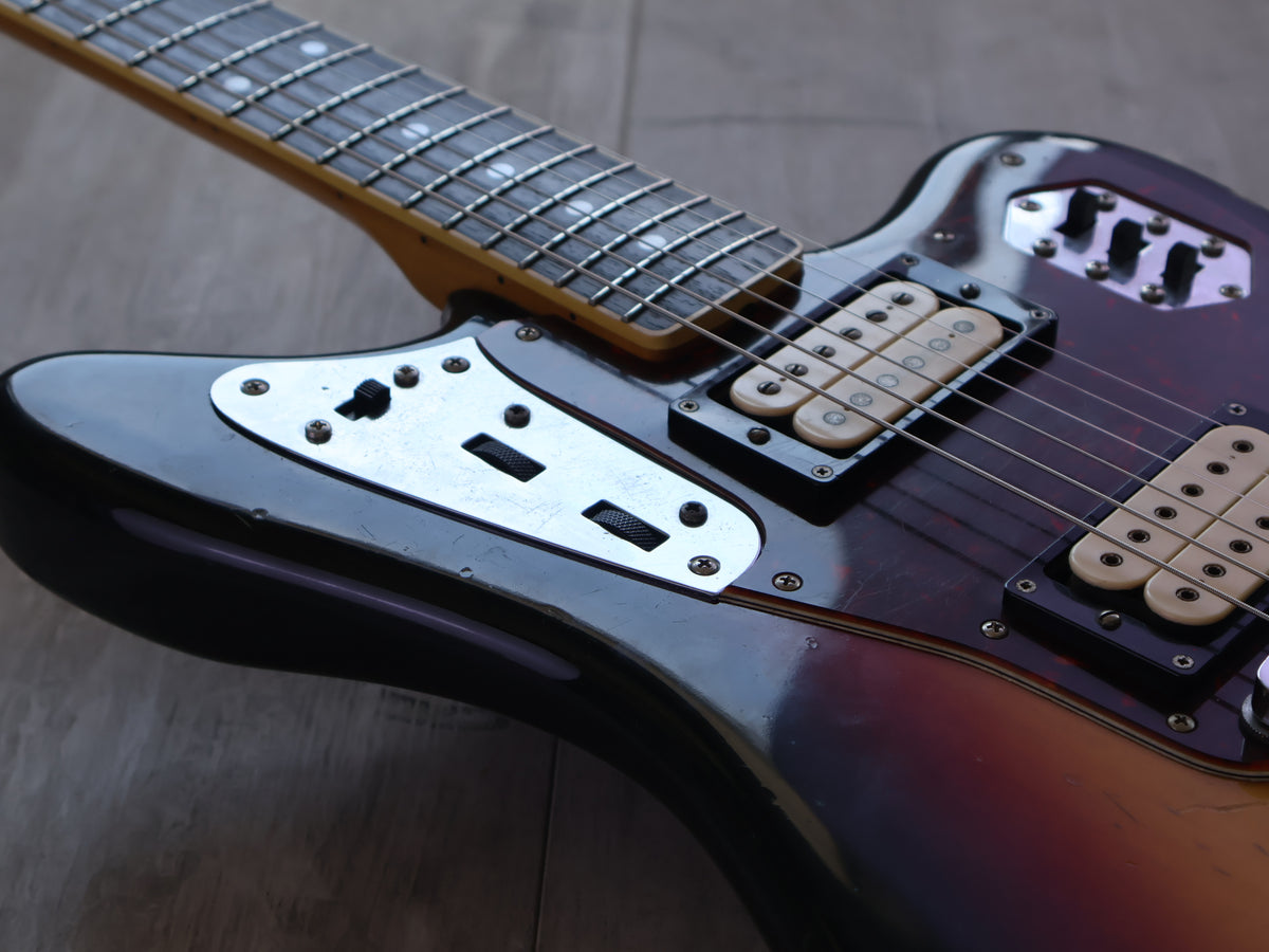 2002 Fender Japan HJG-66KC Model IV Cobain Signature Jaguar (Sunburst)