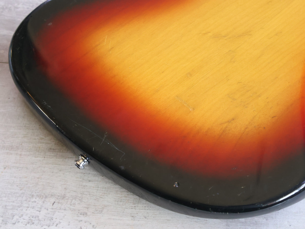 2002 Fender Japan HJG-66KC Model IV Cobain Signature Jaguar (Sunburst)