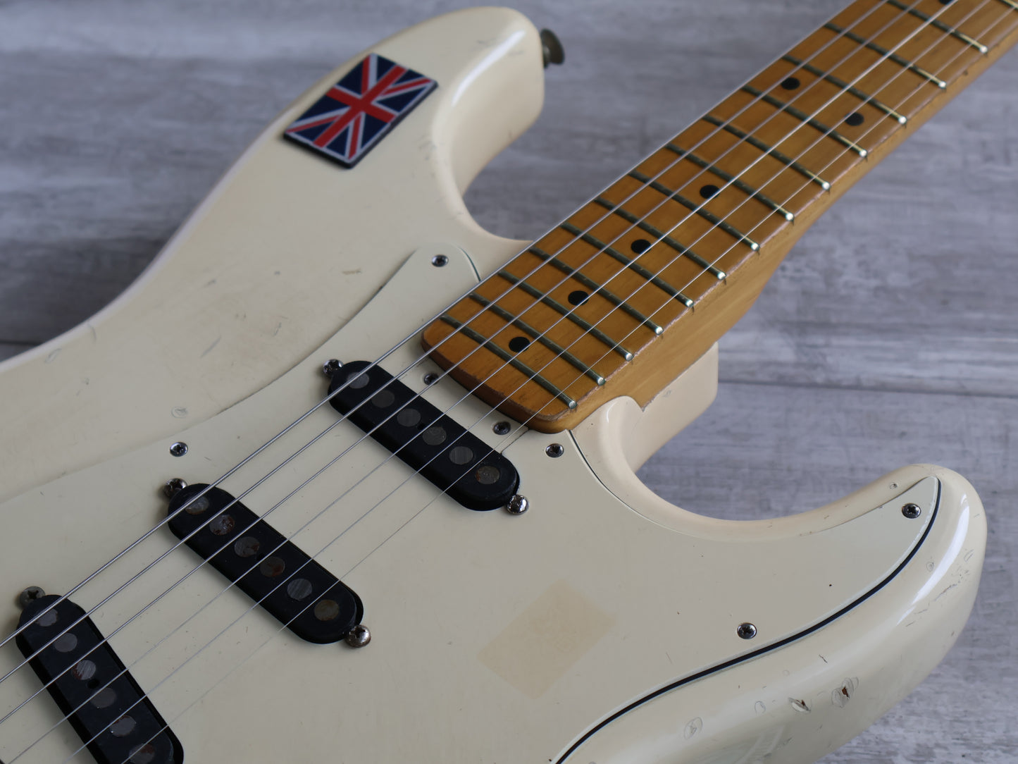 1974 Greco Japan SE-500W Vintage Stratocaster (Aged White)