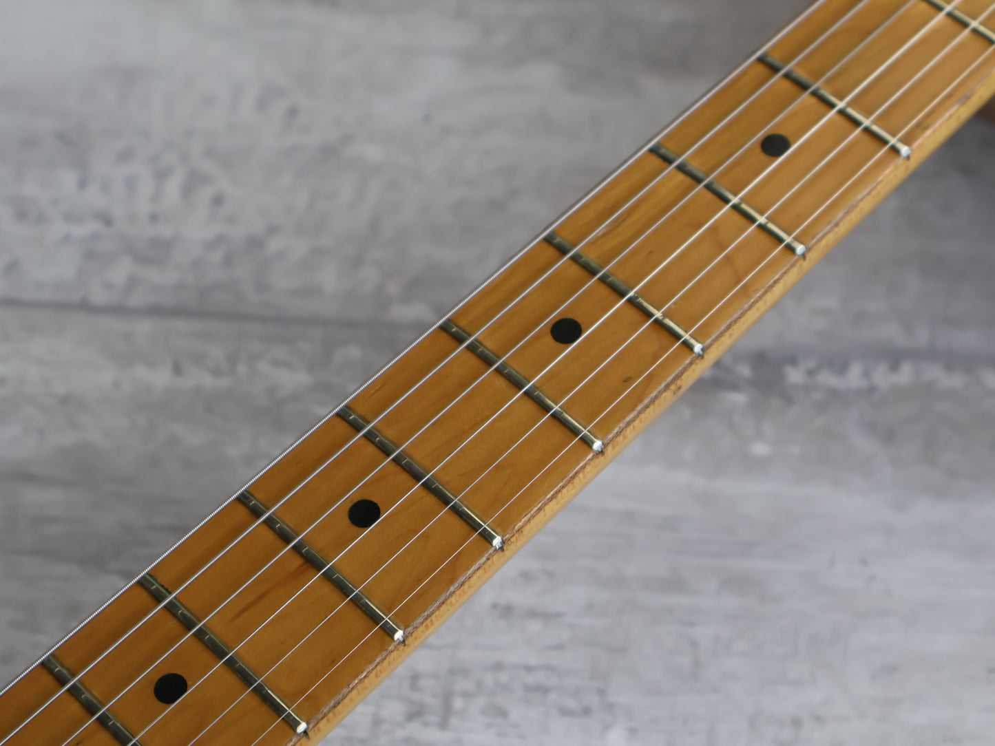 1974 Greco Japan SE-500W Vintage Stratocaster (Aged White)