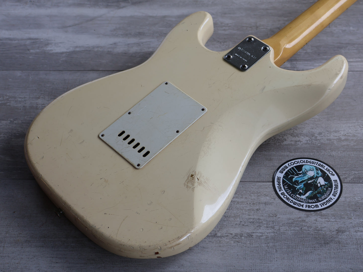 1974 Greco Japan SE-500W Vintage Stratocaster (Aged White)