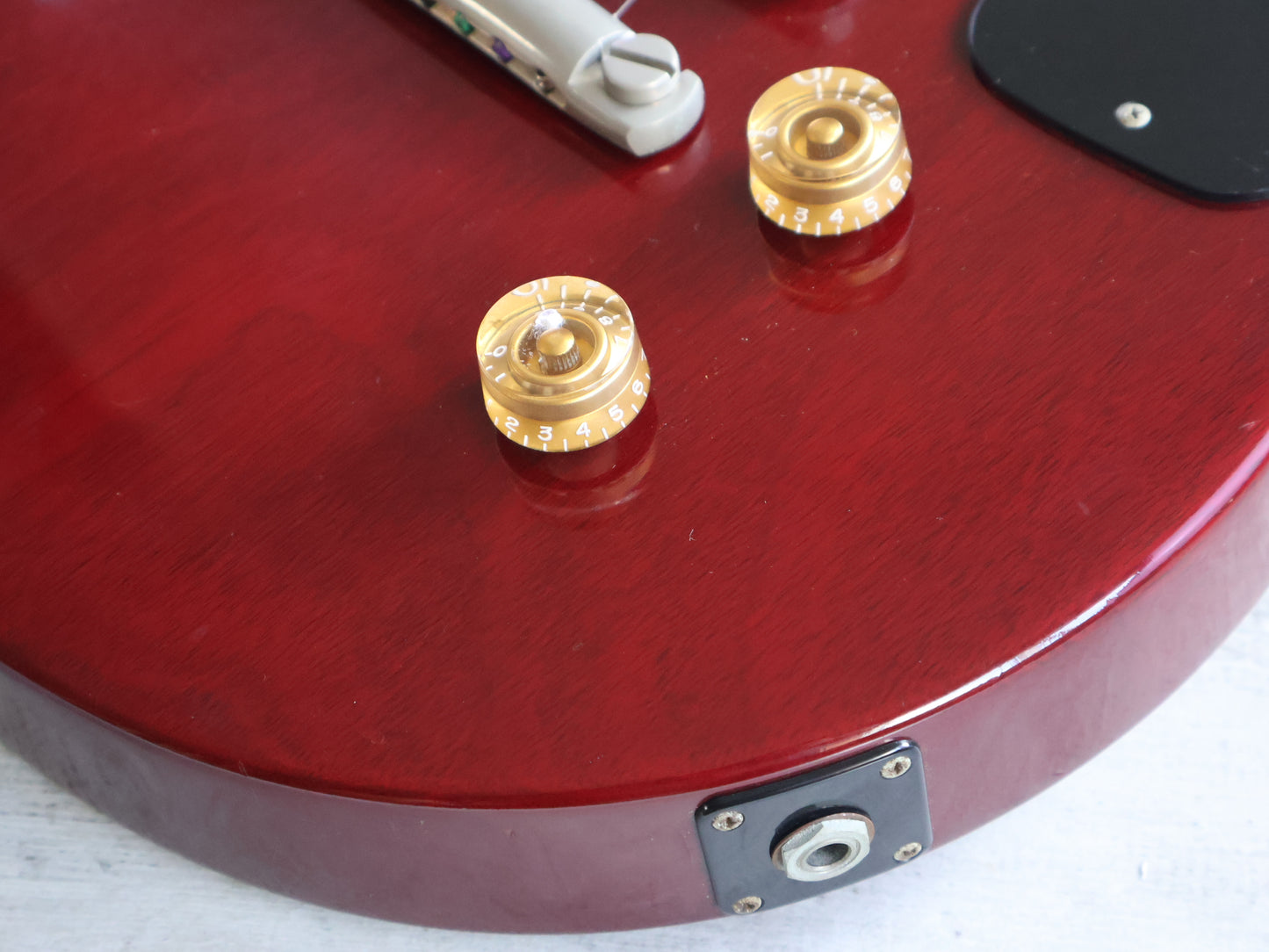 1988 Gibson USA Les Paul Junior DC Double Cutaway (Cherry Red)