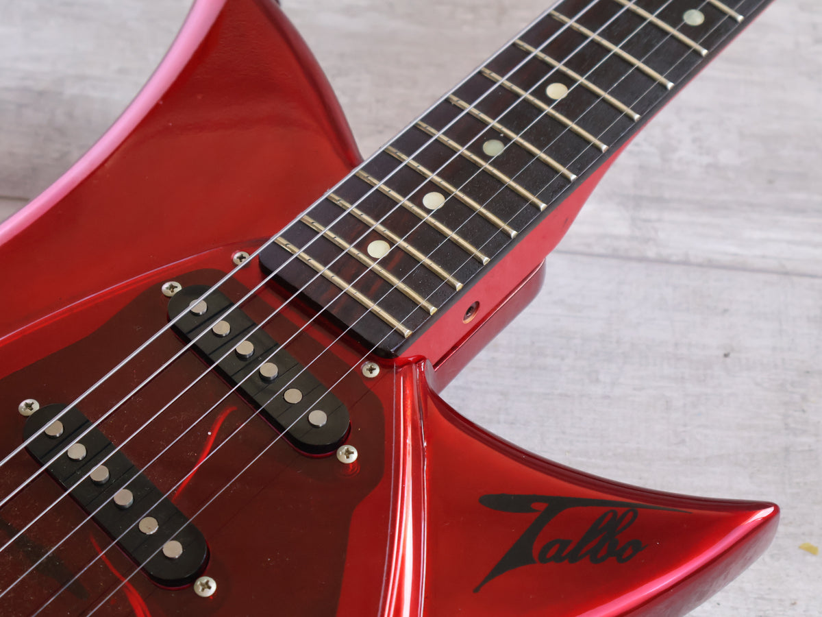 2000’s Tokai Japan Talbo Blazing Fire Cast Aluminium Electric Guitar (Red)