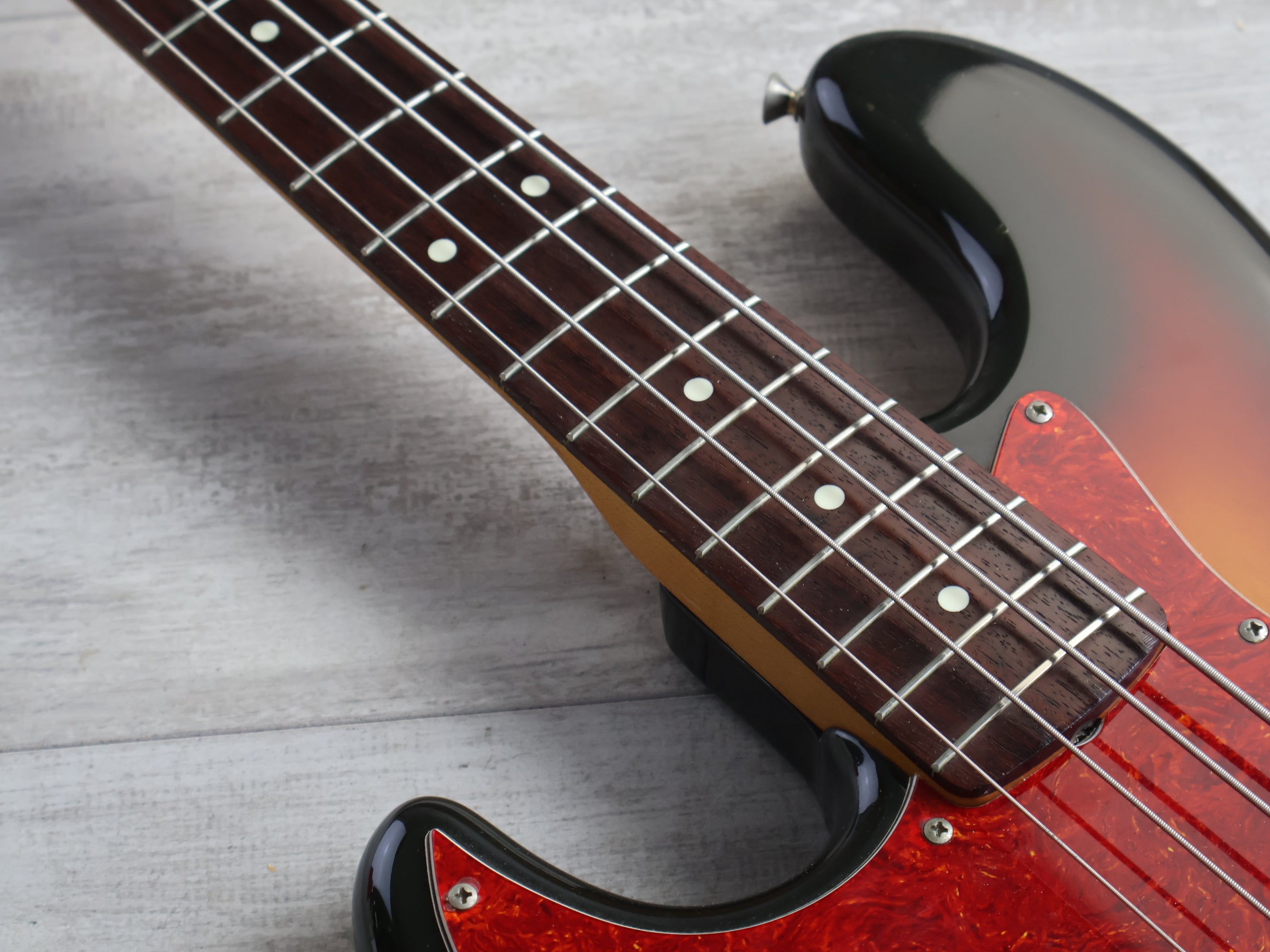 1992 Fender Japan JB62-650L '62 Reissue LH Left Handed Jazz Bass